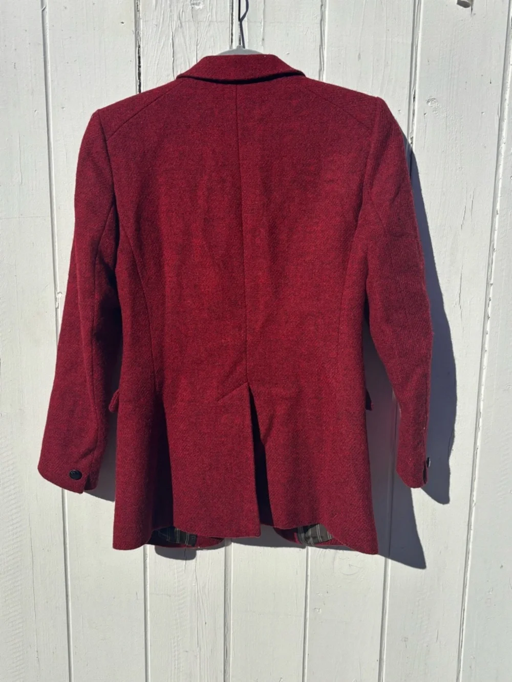 Rag & Bone Wool Blazer Red Size 0